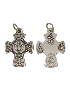 Anhänger Kreuz zum Heiligen Geist und zu den Schutzheiligen