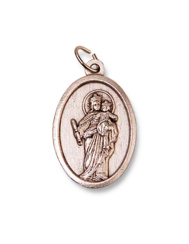 Médaille Notre-Dame du Mont carmel et Jésus Bon Pasteur