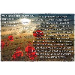 Postcard My savior prayer - magnetic