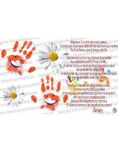 Postcard Parents prayer - magnetic