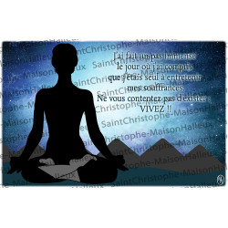 Proverb postcard - magnetic