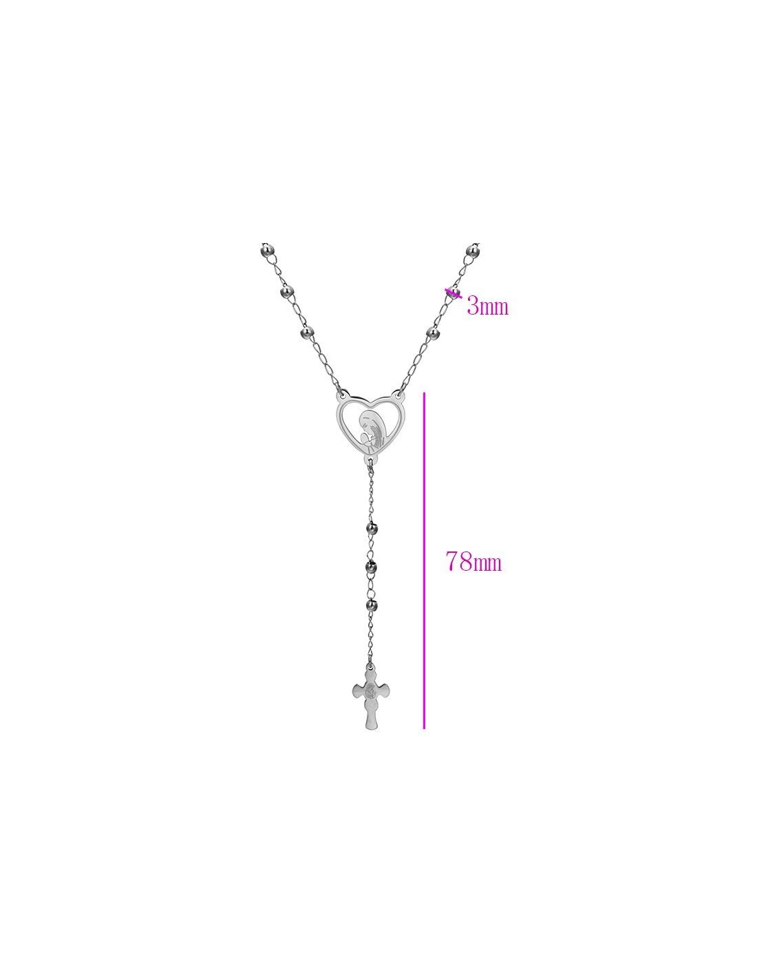 Steel rosary Clearance