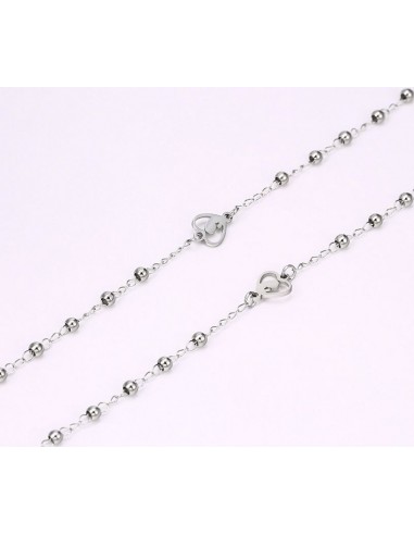 Edelstahl-Rosenkranz