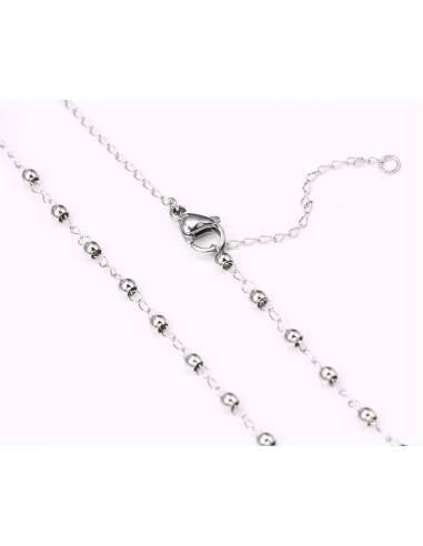 Stainless steel rosary