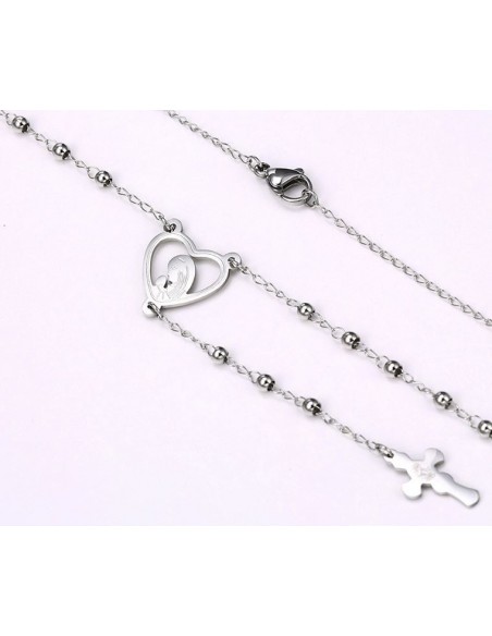 Stainless steel rosary