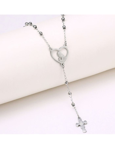Stainless steel rosary