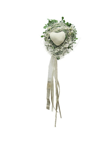 Cuore fiorito decorazione pic cuore fiorito