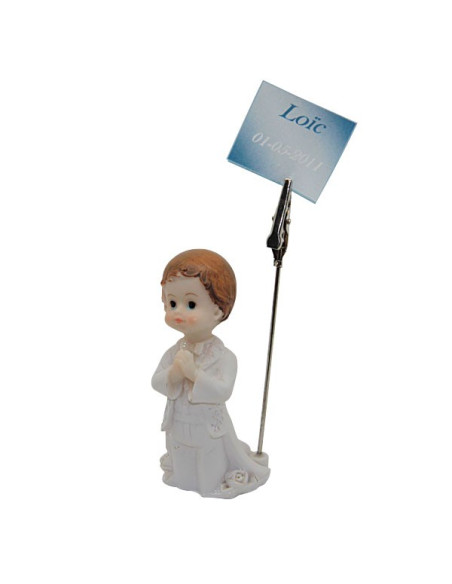 Comunione ragazzo figurina
