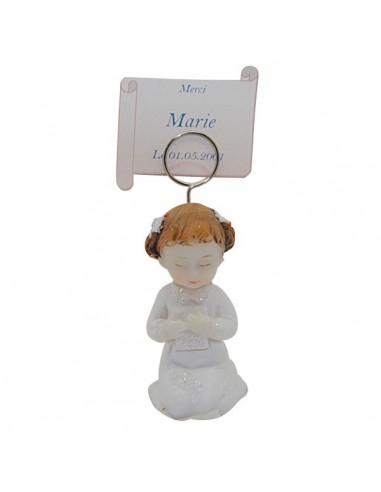 Communiante fille figurine