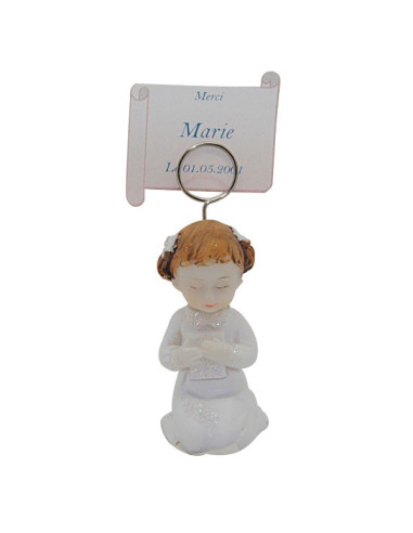 Communion girl figurine