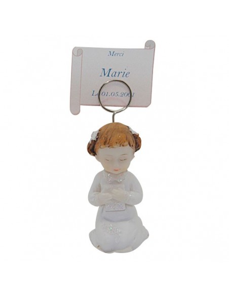 Communiante fille figurine