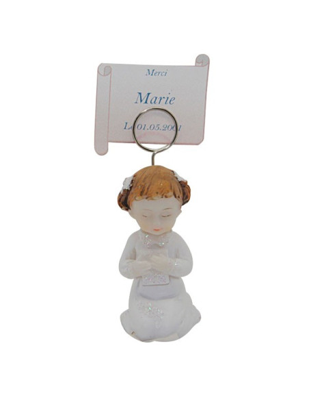Communion girl figurine