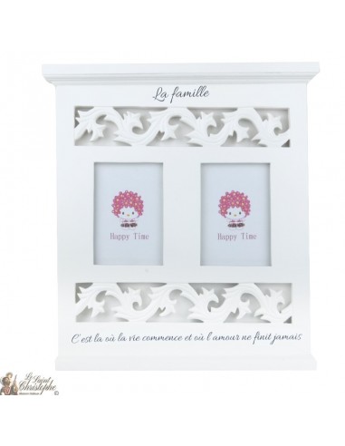 Girl photo frame with customizable first name