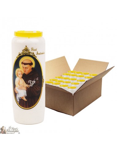 Novena candles in St. Anthony - 20 pieces