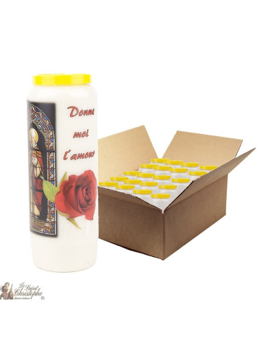 San Valentino Novena Candele per l'amore - 20 pezzi