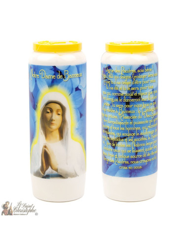 Velas de Novena Virgen de los pobres de Banneux N.D. - 20 piezas