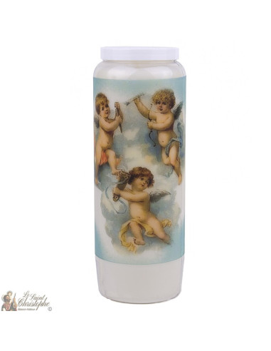 Vintage Angel Novena Candles - 20 pieces