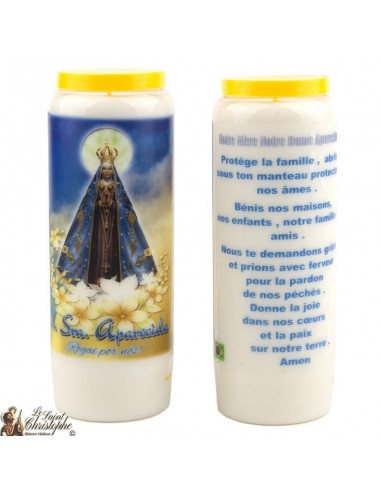 Novena candele alla Vergine Maria di Aparecida - 20 pezzi