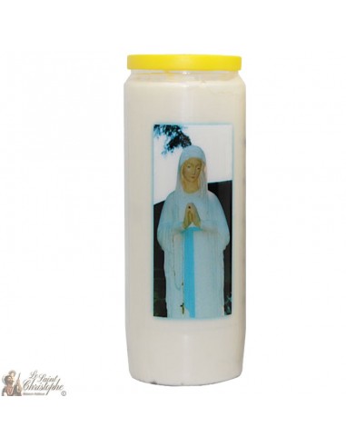 Virgin Novena candles of the poor of Banneux N.D. - 20 pieces