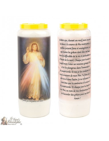 Velas de Novena Ángel de la Guarda - 20 piezas