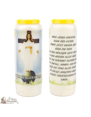 Velas de Novena Nuestra Señora de Pellevoisin - 20 piezas