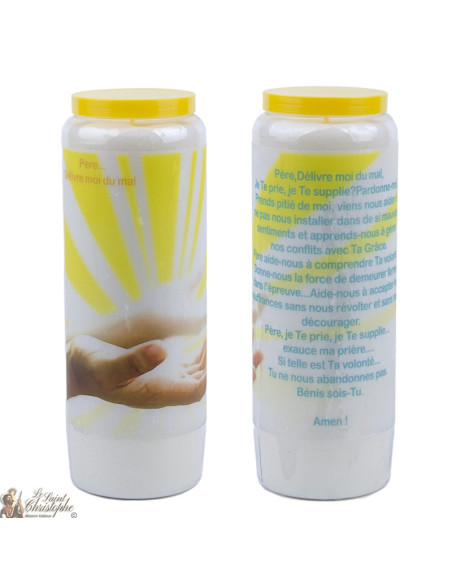 Candele del Sacro Cuore di Maria Novena - 20 pezzi