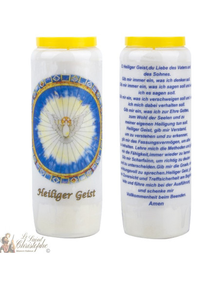 Candele Novena Spirito Santo - 20 pezzi