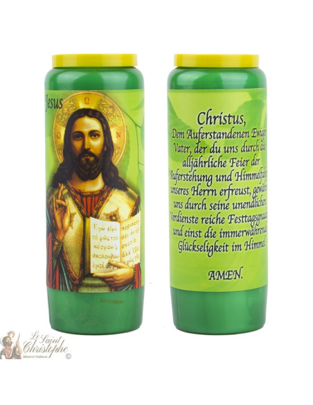 Prayer Jesus Novena candles - 20 pieces