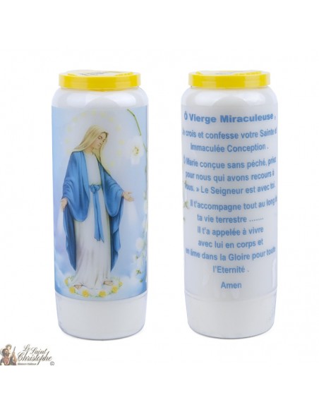 Velas de Novena Cristo Misericordioso - 20 piezas