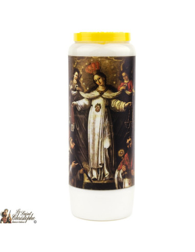 Virgin Mary Novena candles of good delivery - 20 pieces
