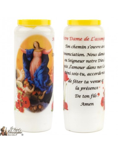 Velas de Novena de buena entrega - 20 piezas