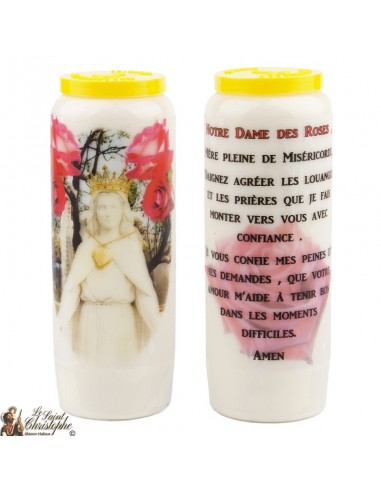Virgin Mary Novena kaarsen van goede levering - 20 stuks