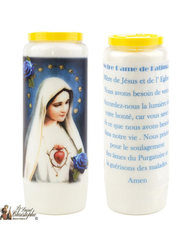 Virgin Mary Novena kaarsen van goede levering - 20 stuks