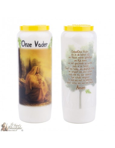 Novena candles Our father prayer - 20 pieces