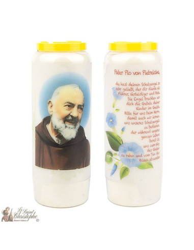 Padre Pio Novena Candles - 20 pieces