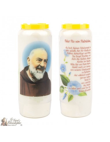 Padre Pio Novena Kerzen - 20 Stück