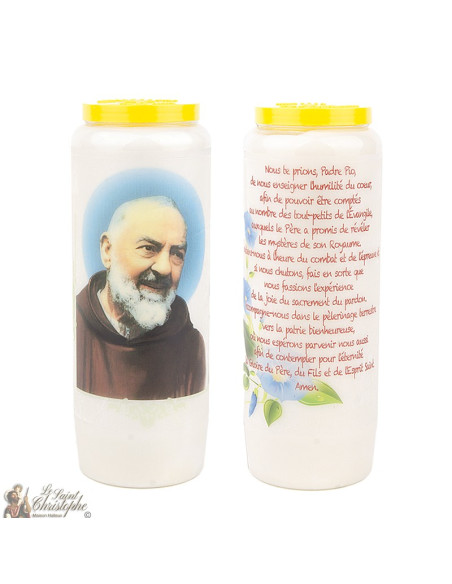 Padre Pio Novena Candles - 20 pieces