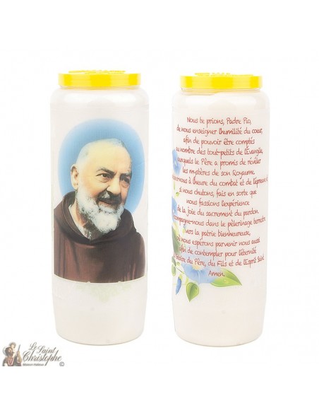 Padre Pio Novena Kerzen - 20 Stück