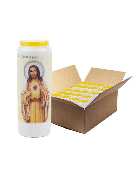 Heilig Hart van Jezus' Novena Kaarsen - 20 stuks