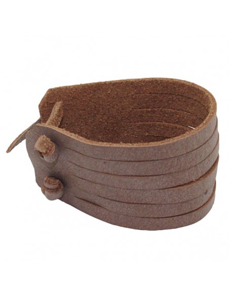 Braunes Lederarmband