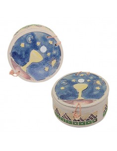 Boite pour Hosties en terre cuite - Artisanat du monde