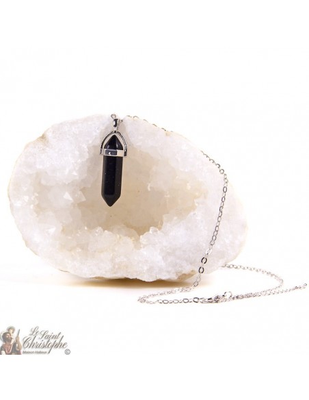 Pendant - Blue Sandstone Necklace