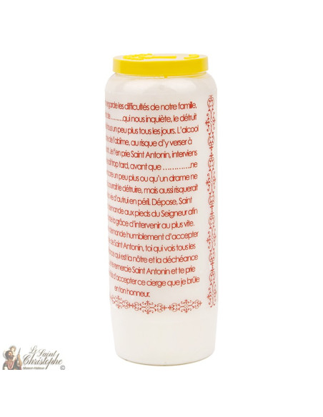 Novena candles in St. Andrew's - 20 pieces