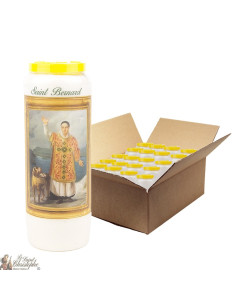 Novena kaarsen in Heilige Andreas - 20 stuks