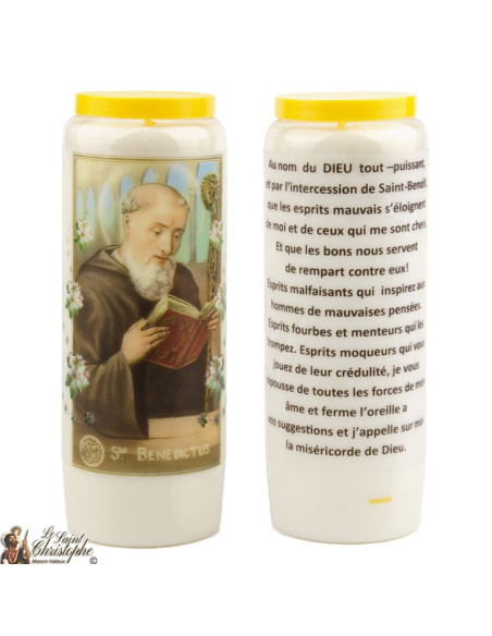 Velas de novena en San Benito 1 - 20 piezas