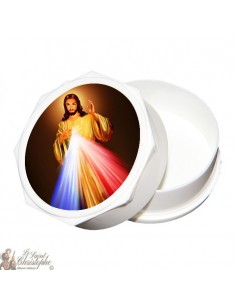 Caja del rosario Cristo Misericordioso