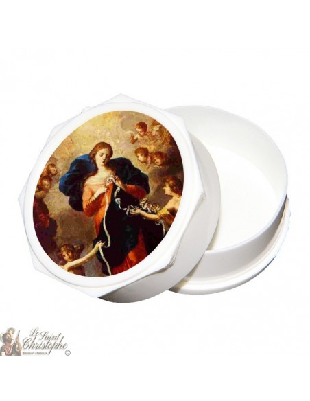 Scatola di rosario Maria che scioglie i nodi