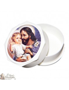 Boîte chapelet Saint Joseph