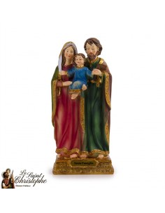 Statue Sainte Famille - 14 cm