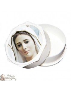 Boîte chapelet Notre Dame de Medjugorje